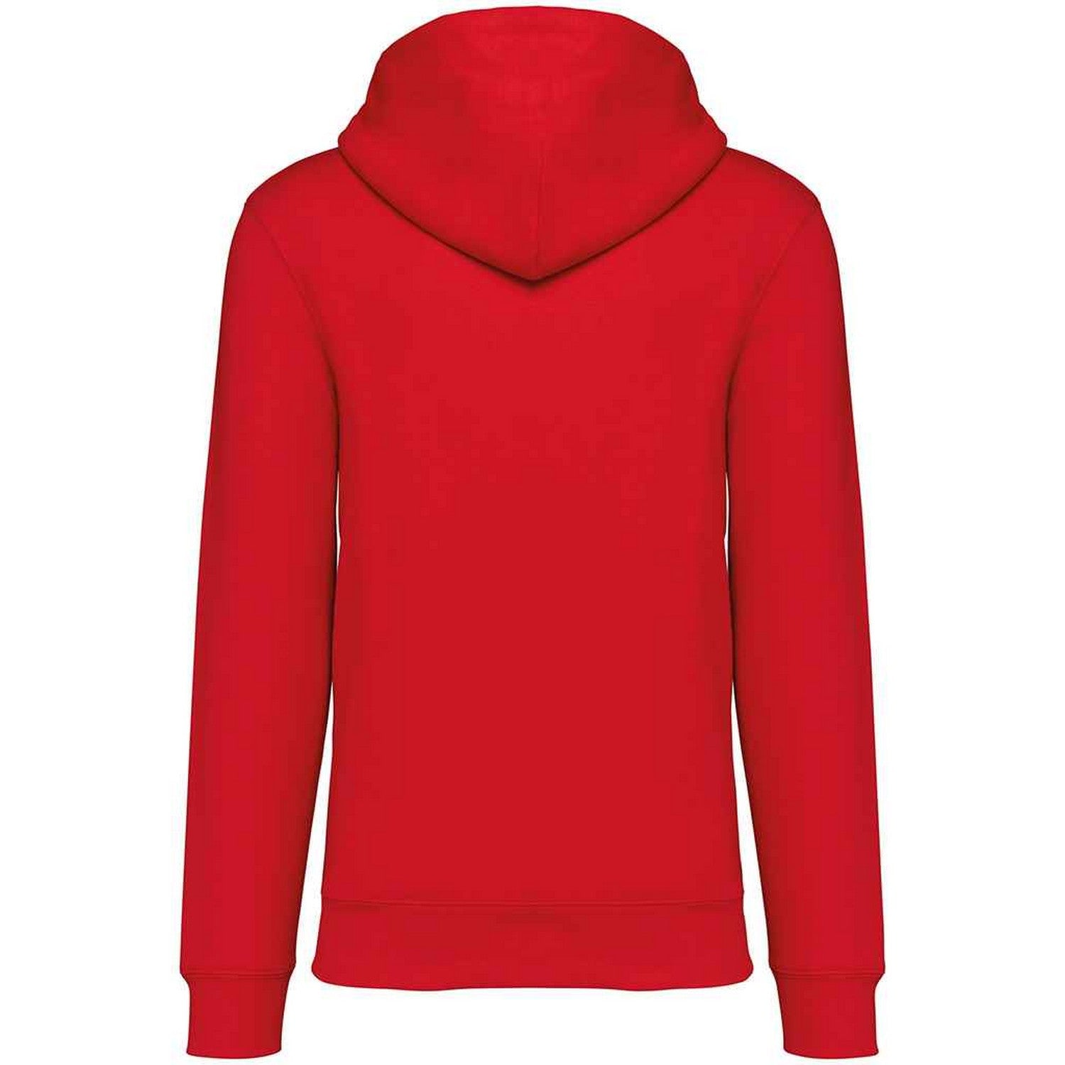 Poppy Red - Back - Native Spirit Unisex Adult Heavyweight Hoodie
