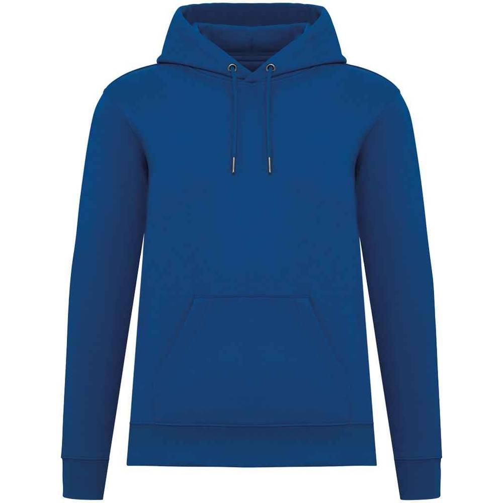 Sea Blue - Front - Native Spirit Unisex Adult Heavyweight Hoodie