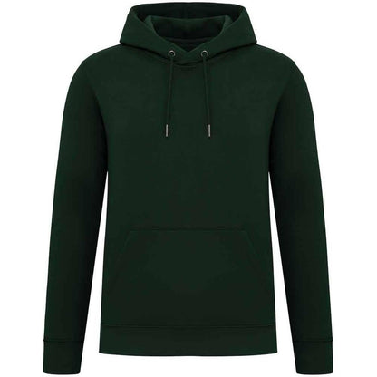 Forest Green - Front - Native Spirit Unisex Adult Heavyweight Hoodie