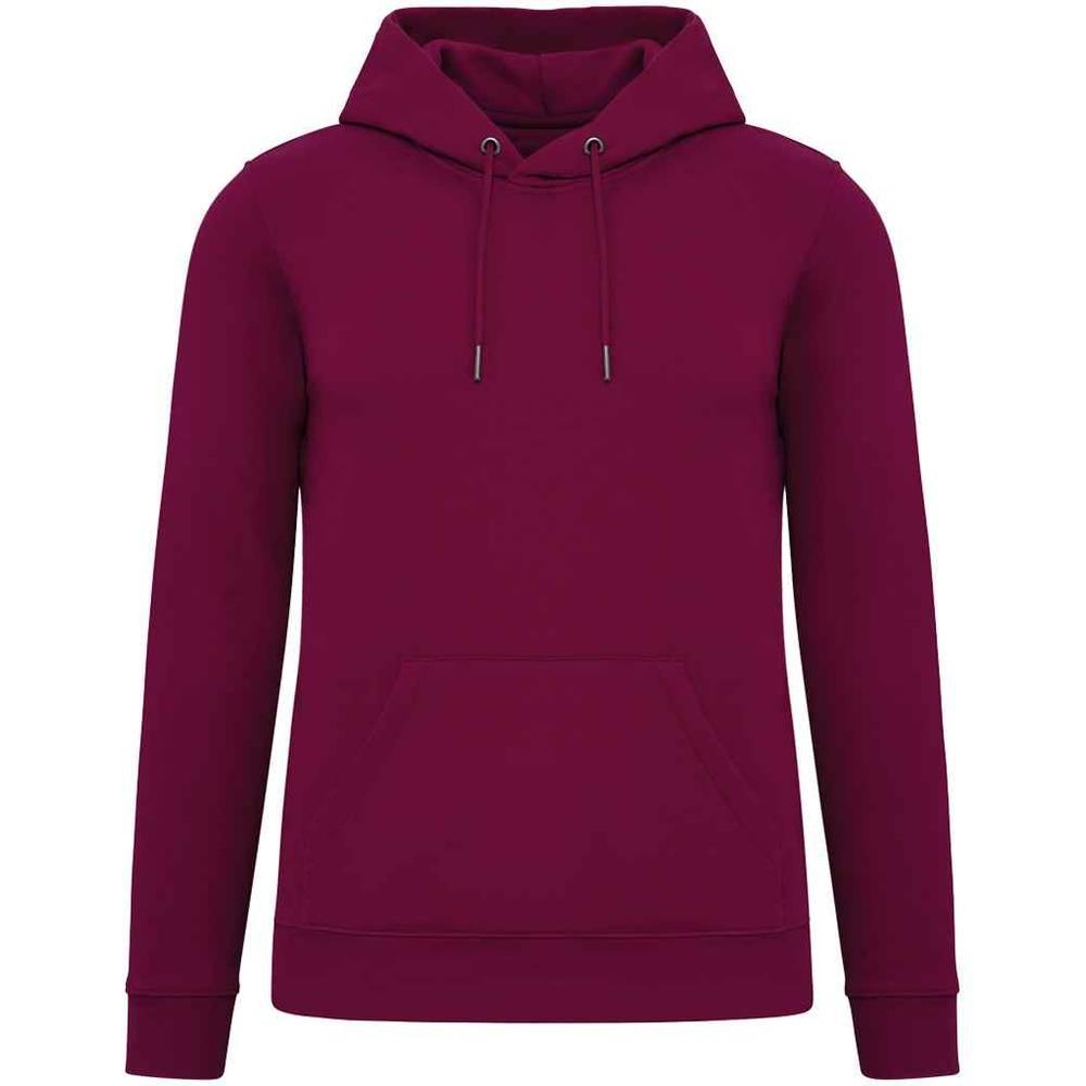 Cherry Purple - Front - Native Spirit Unisex Adult Heavyweight Hoodie