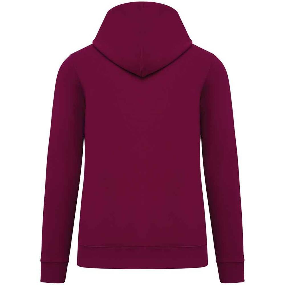 Cherry Purple - Back - Native Spirit Unisex Adult Heavyweight Hoodie