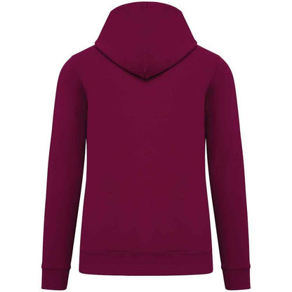 Cherry Purple - Back - Native Spirit Unisex Adult Heavyweight Hoodie