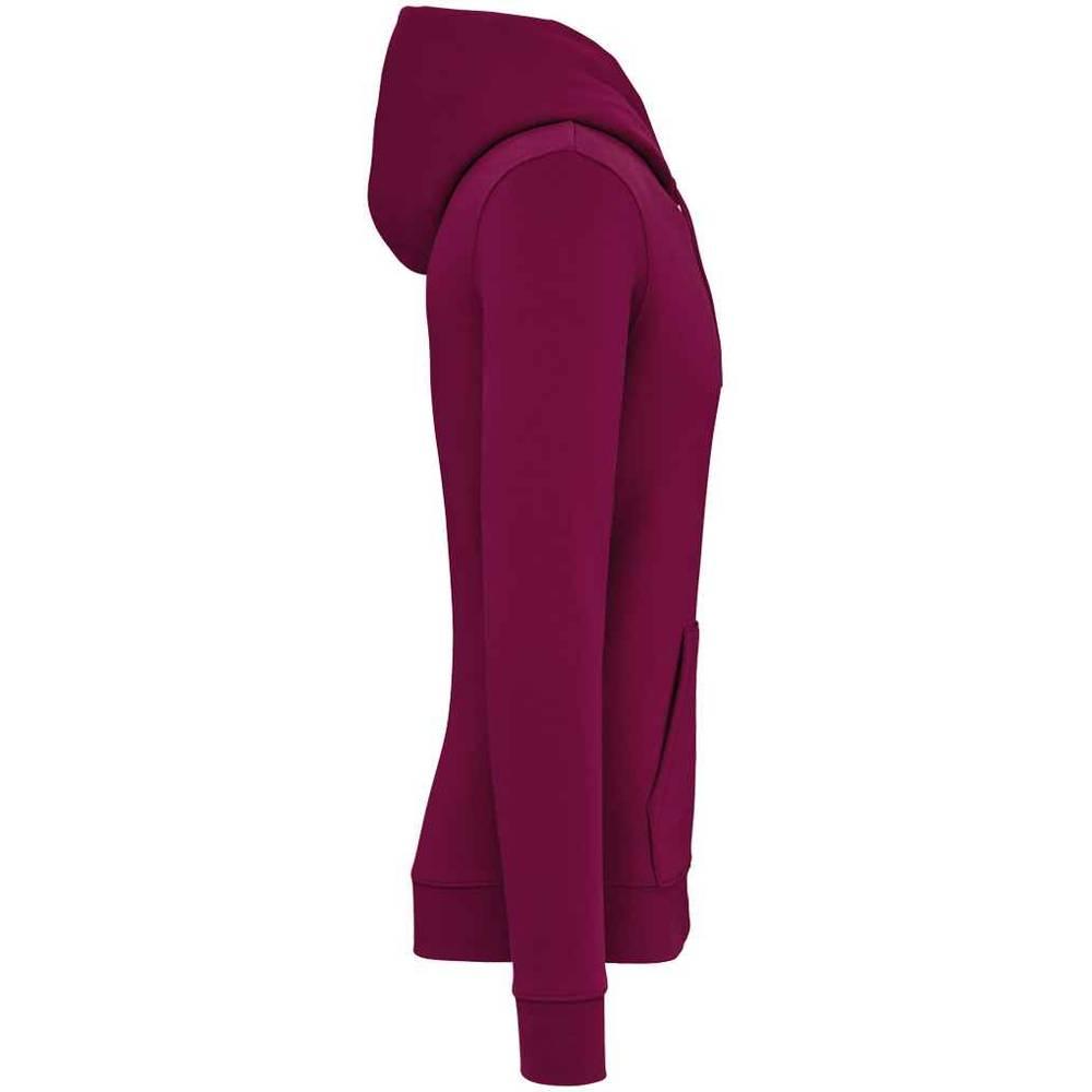 Cherry Purple - Side - Native Spirit Unisex Adult Heavyweight Hoodie