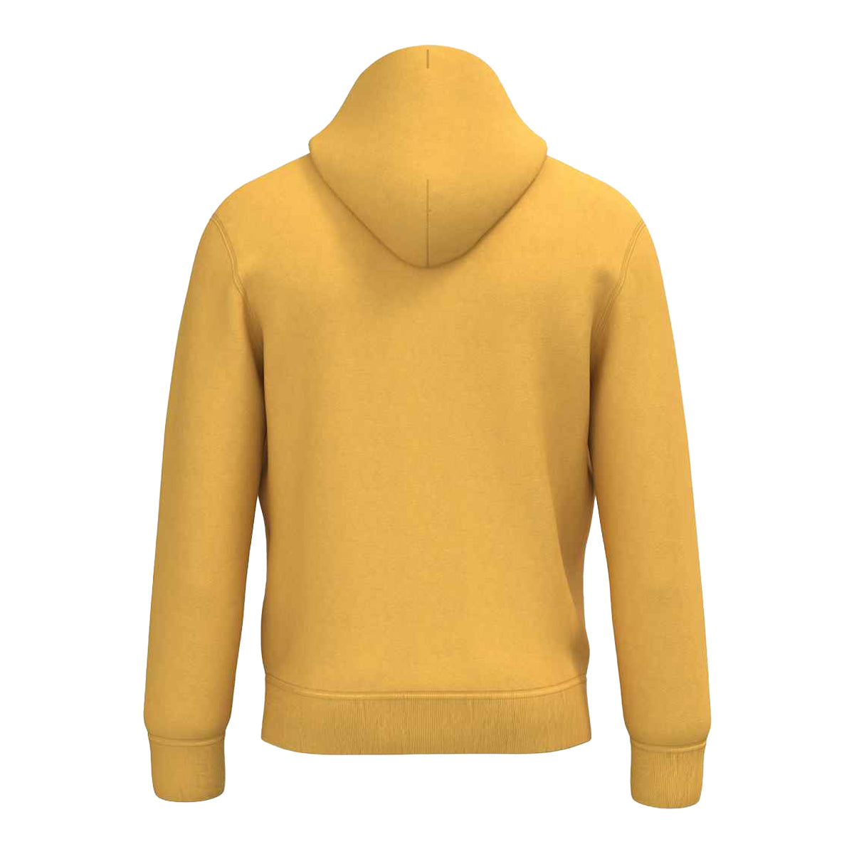 Sun Yellow - Back - Native Spirit Unisex Adult Heavyweight Hoodie