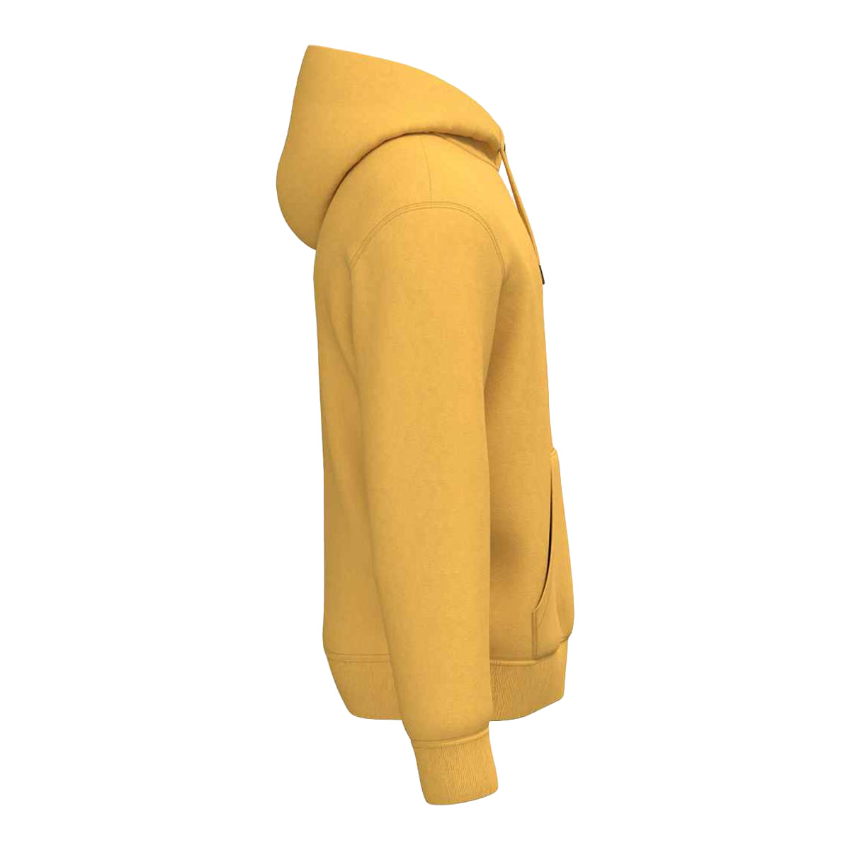 Sun Yellow - Side - Native Spirit Unisex Adult Heavyweight Hoodie