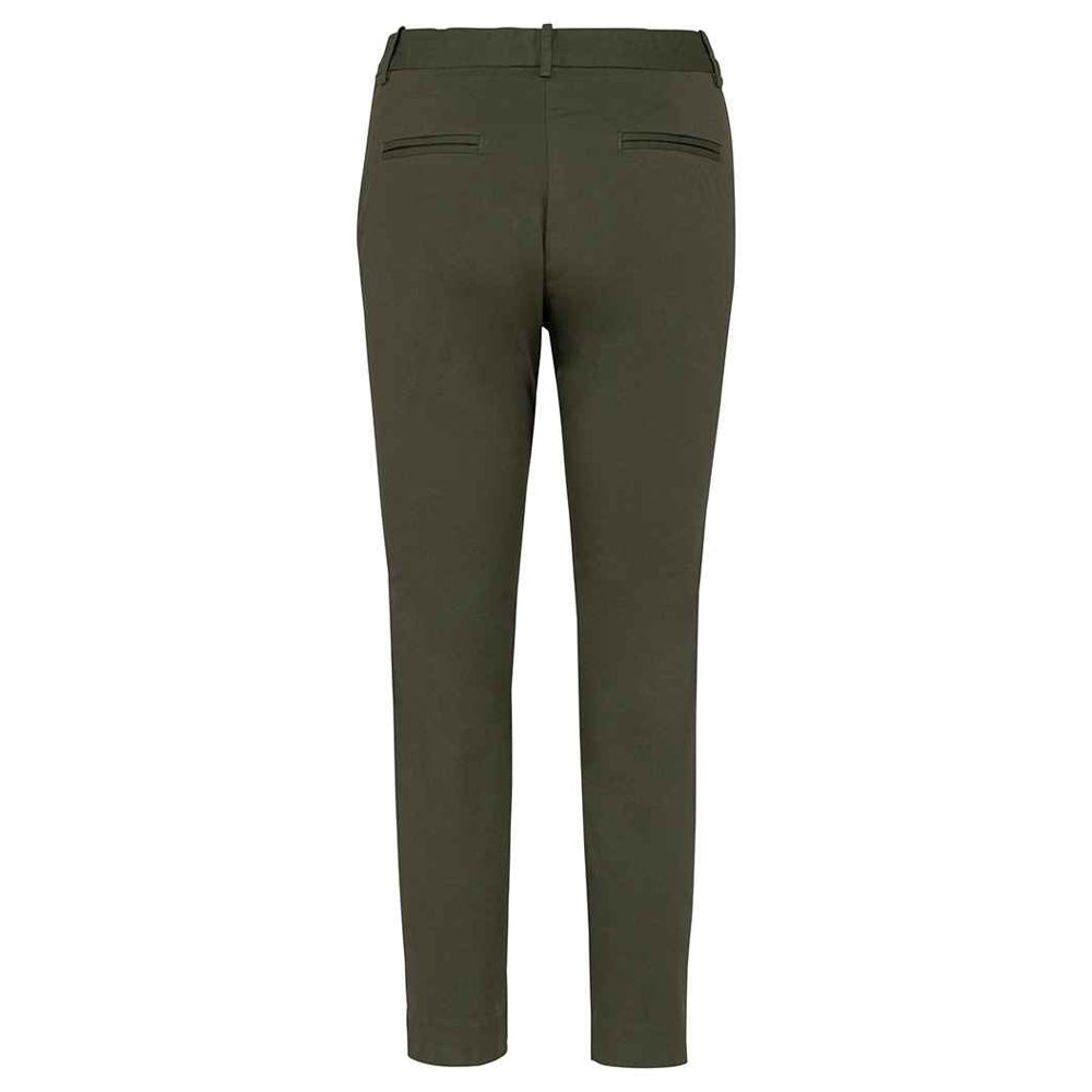 Khaki - Back - Native Spirit Womens-Ladies Trousers