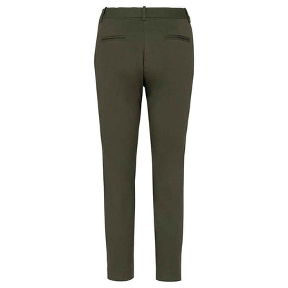 Khaki - Back - Native Spirit Womens-Ladies Trousers
