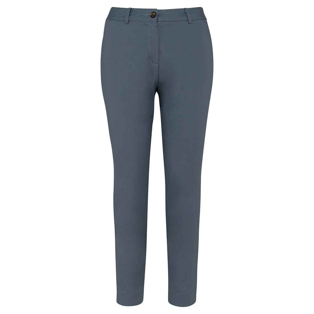 Mineral Grey - Front - Native Spirit Womens-Ladies Trousers