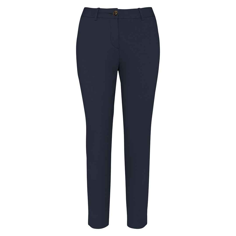 Navy Blue - Front - Native Spirit Womens-Ladies Trousers