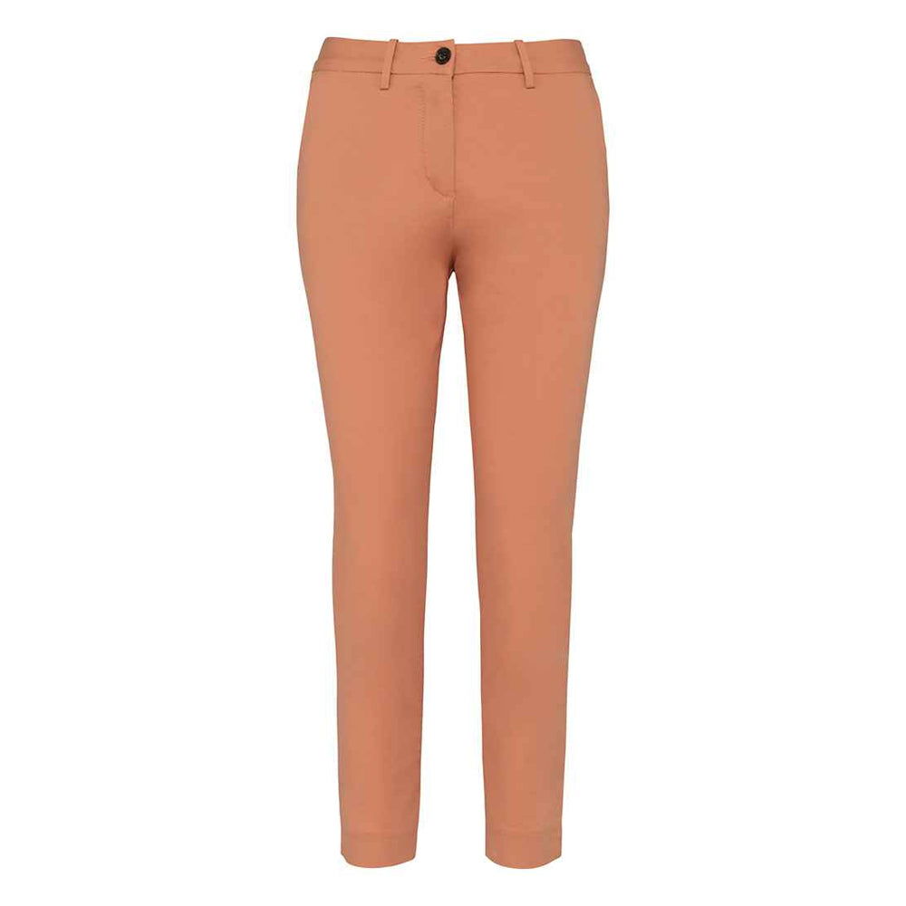 Peach - Front - Native Spirit Womens-Ladies Trousers