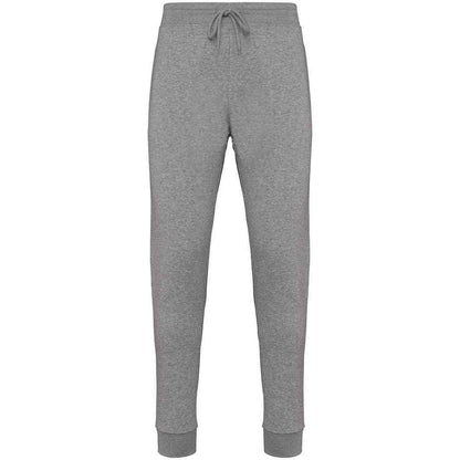 Moon Grey Heather - Side - Native Spirit Mens Jogging Bottoms