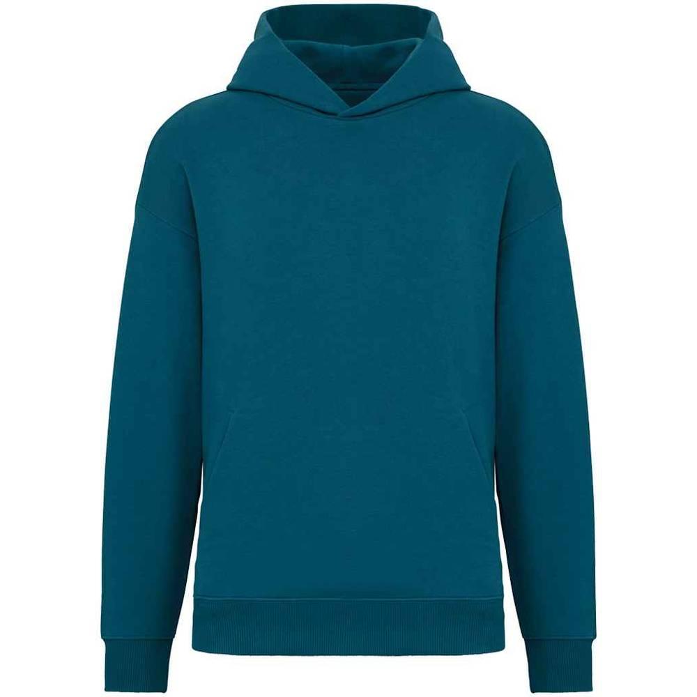 Peacock Green - Front - Native Spirit Unisex Adult Oversized Hoodie