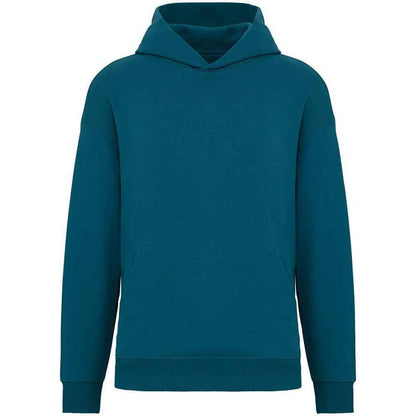 Peacock Green - Front - Native Spirit Unisex Adult Oversized Hoodie