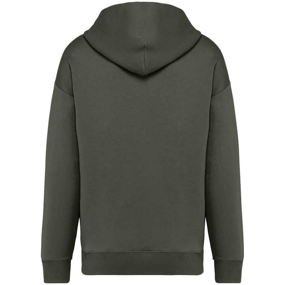 Organic Khaki - Back - Native Spirit Unisex Adult Oversized Hoodie