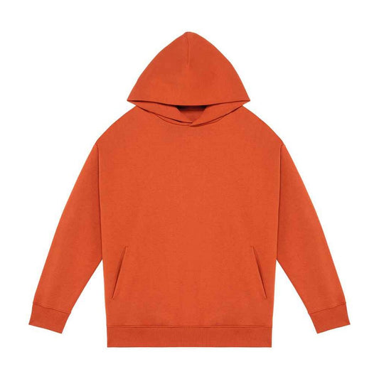 Burnt Brick - Front - Native Spirit Unisex Adult Oversized Hoodie