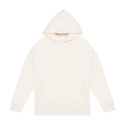 Ivory - Front - Native Spirit Unisex Adult Oversized Hoodie