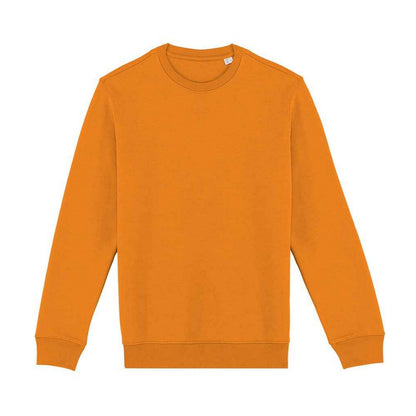 Tangerine - Front - Native Spirit Unisex Adult Crew Neck Sweatshirt