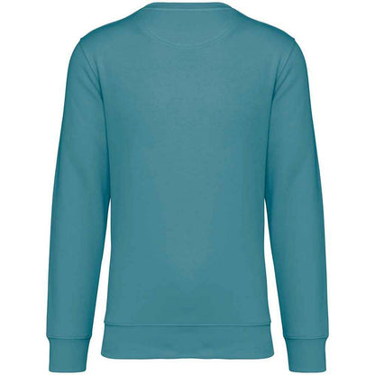 Adriatic Blue - Back - Native Spirit Unisex Adult Crew Neck Sweatshirt