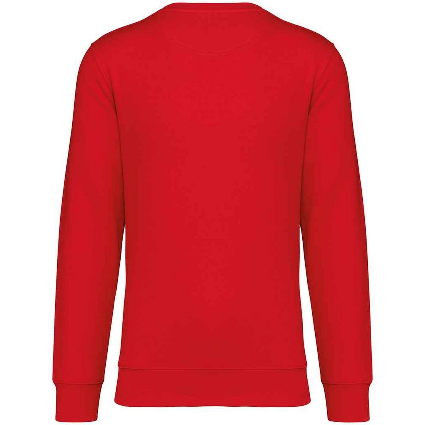 Poppy Red - Back - Native Spirit Unisex Adult Crew Neck Sweatshirt