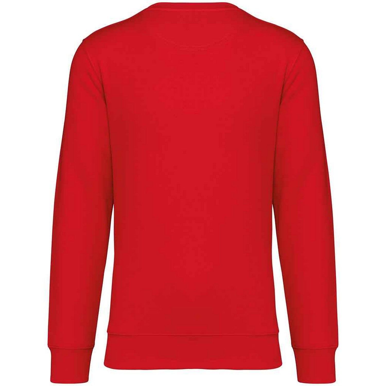 Poppy Red - Back - Native Spirit Unisex Adult Crew Neck Sweatshirt