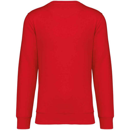 Poppy Red - Back - Native Spirit Unisex Adult Crew Neck Sweatshirt