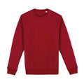 Hibiscus Red - Front - Native Spirit Unisex Adult Crew Neck Sweatshirt