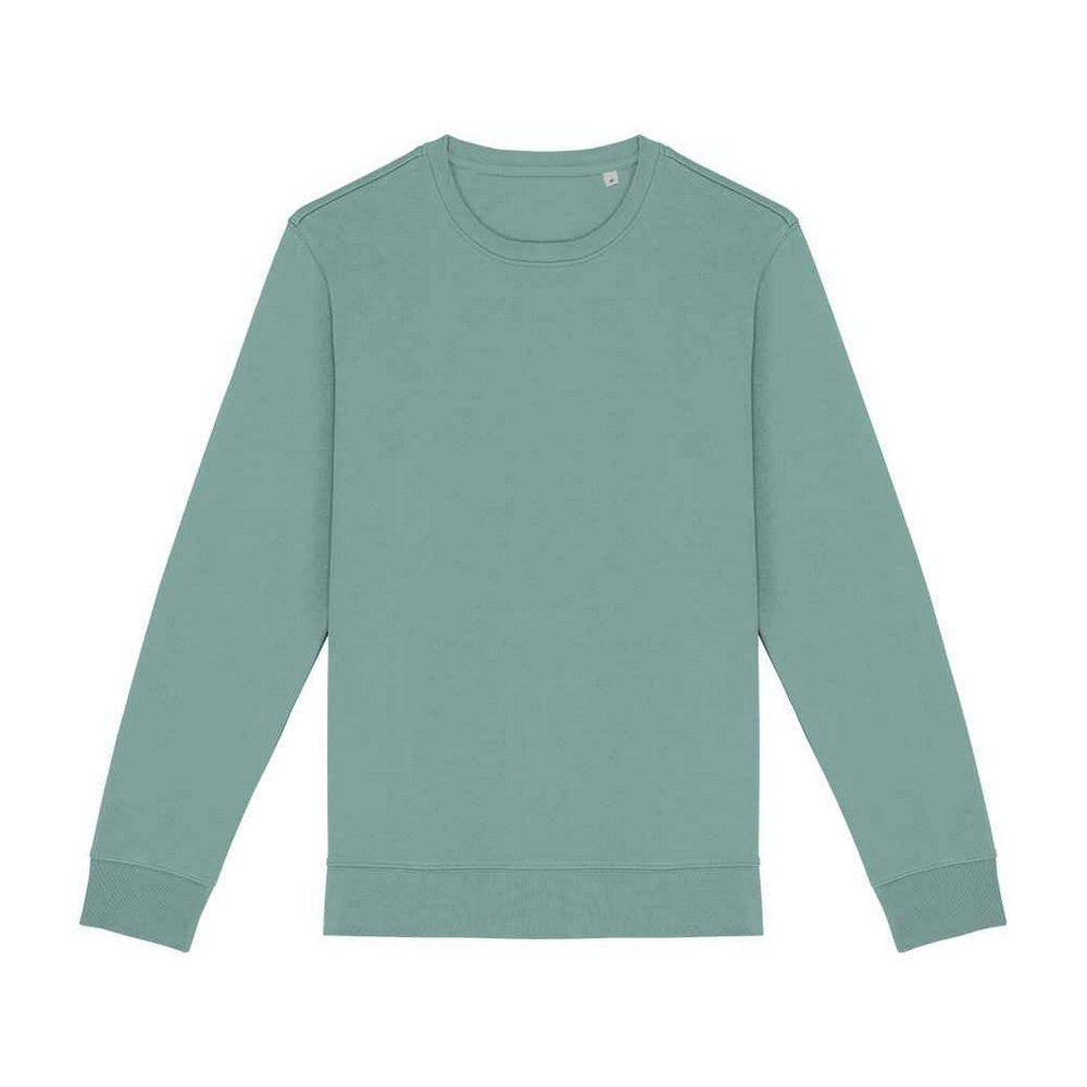 Jade Green - Front - Native Spirit Unisex Adult Crew Neck Sweatshirt