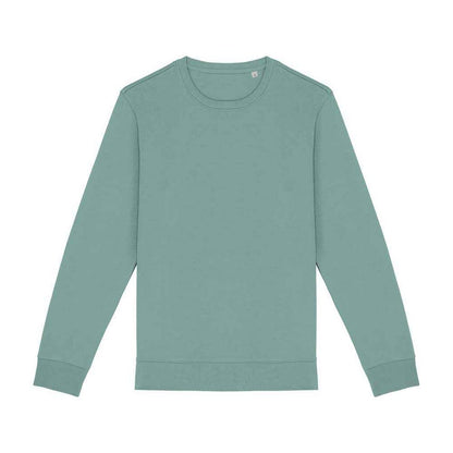 Jade Green - Front - Native Spirit Unisex Adult Crew Neck Sweatshirt