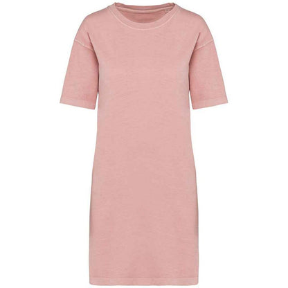 Petal Rose - Front - Native Spirit Womens-Ladies T-Shirt Dress