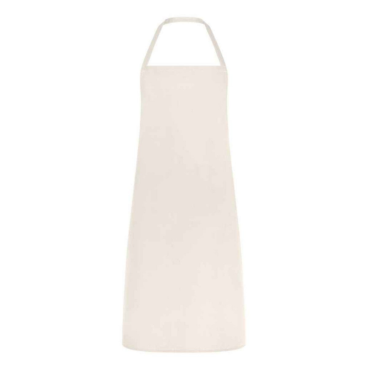 Natural - Front - Brand Lab Unisex Adult Classic Bibbed Apron