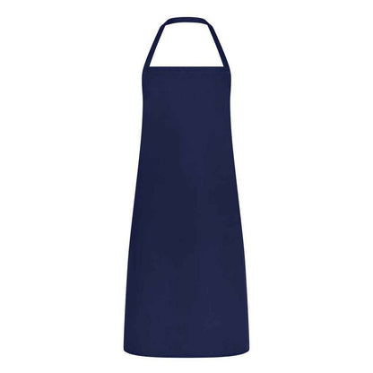 Navy - Front - Brand Lab Unisex Adult Classic Bibbed Apron