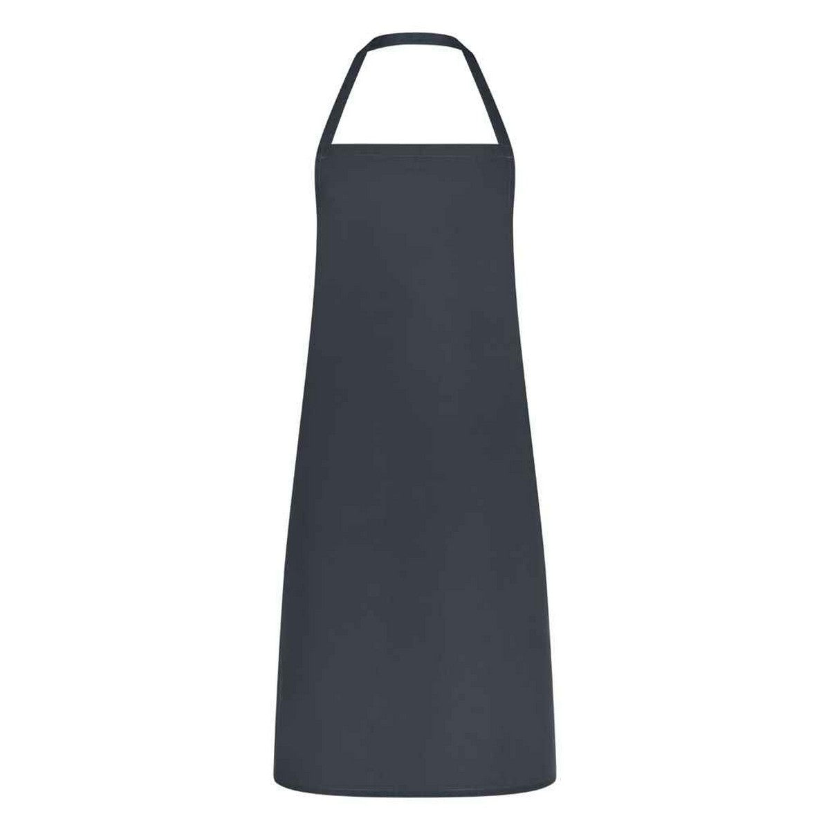 Charcoal - Front - Brand Lab Unisex Adult Classic Bibbed Apron