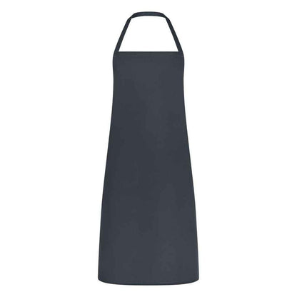 Charcoal - Front - Brand Lab Unisex Adult Classic Bibbed Apron