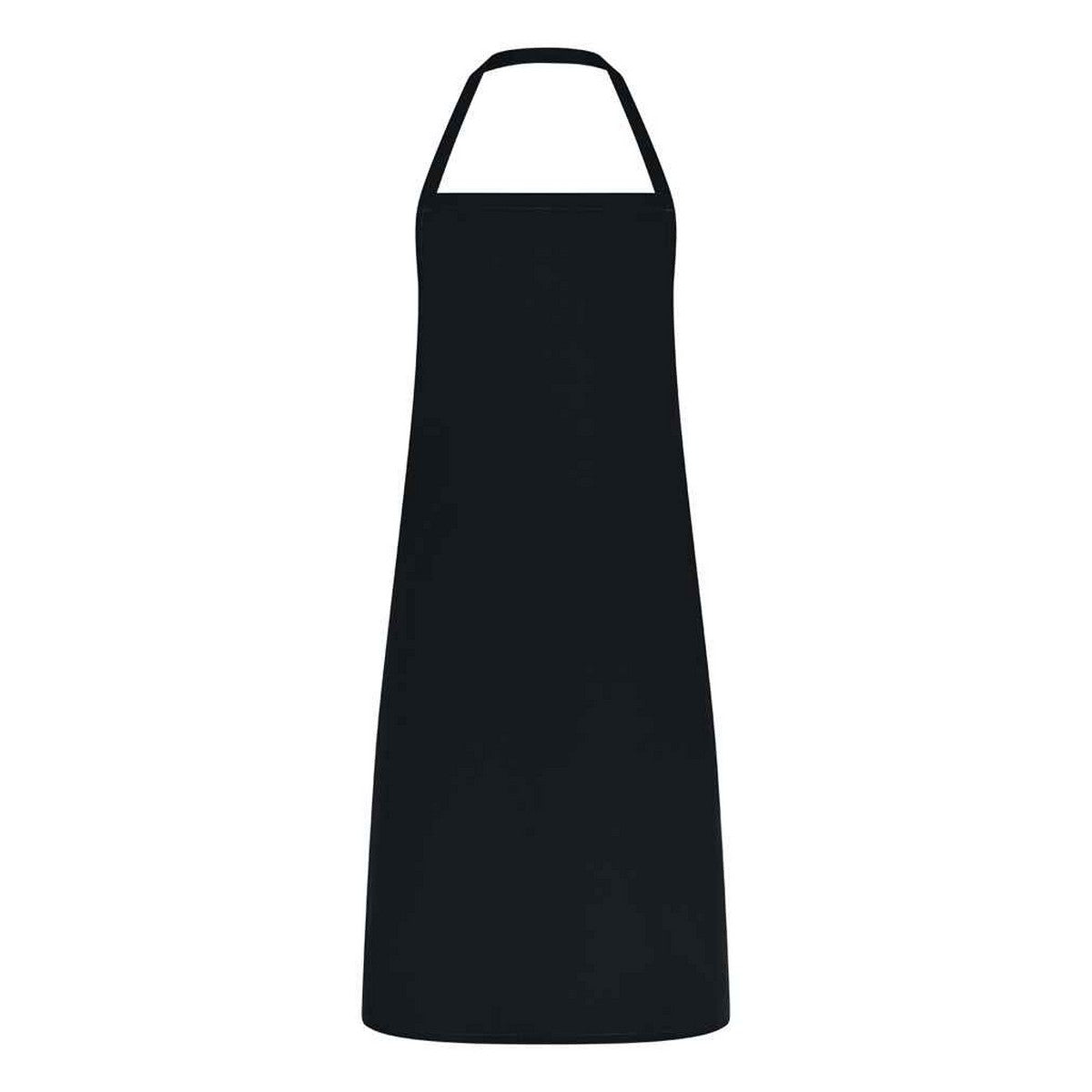 Black - Front - Brand Lab Unisex Adult Classic Bibbed Apron