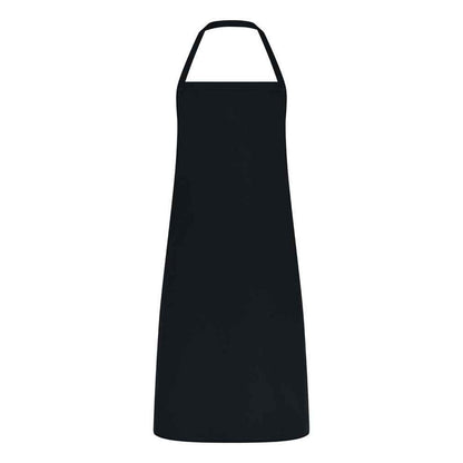 Black - Front - Brand Lab Unisex Adult Classic Bibbed Apron