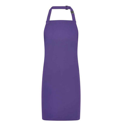 Purple - Front - Brand Lab Childrens-Kids Bibbed Full Apron