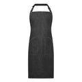 Grey - Front - Brand Lab Denim Pocket Kitchen Apron