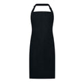 Black - Front - Brand Lab Denim Pocket Kitchen Apron