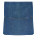 Blue - Front - Brand Lab Denim Short Apron