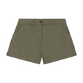 Khaki - Front - Native Spirit Womens-Ladies Casual Shorts