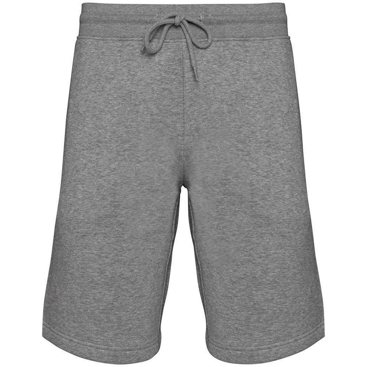 Moon Grey Heather - Side - Native Spirit Mens Sweat Shorts