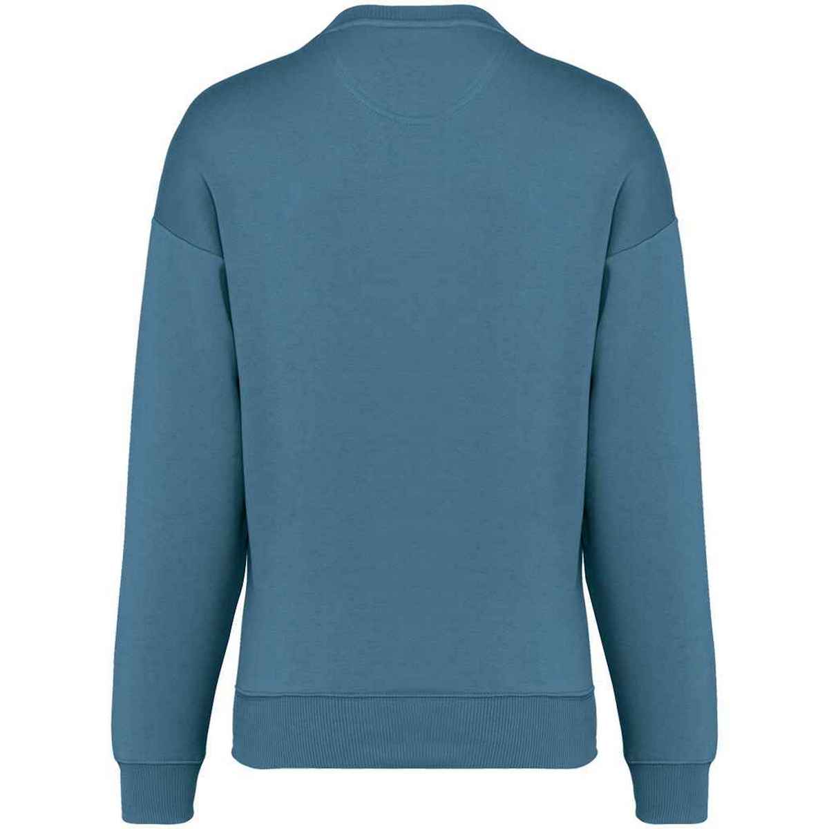 Adriatic Blue - Back - Native Spirit Womens-Ladies Oversized Sweatshirt