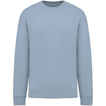 Aquamarine - Front - Native Spirit Womens-Ladies Oversized Sweatshirt