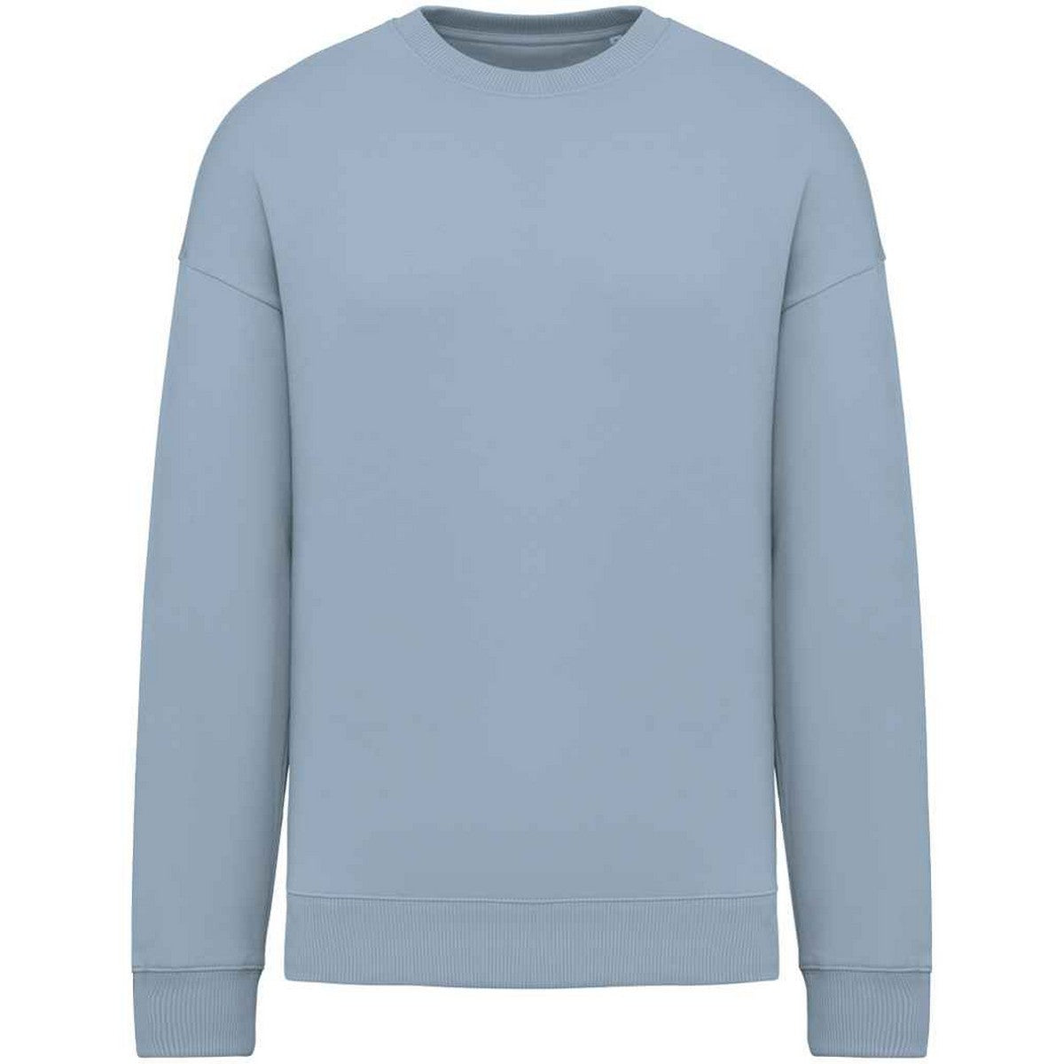 Aquamarine - Front - Native Spirit Womens-Ladies Oversized Sweatshirt