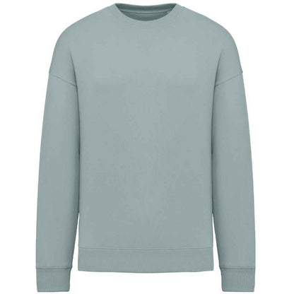 Jade Green - Front - Native Spirit Womens-Ladies Oversized Sweatshirt
