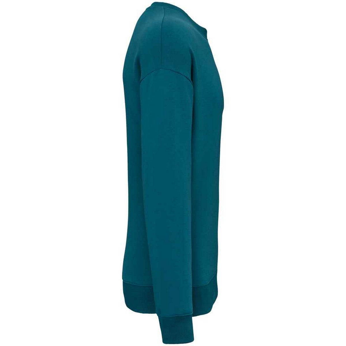 Peacock Green - Side - Native Spirit Womens-Ladies Oversized Sweatshirt