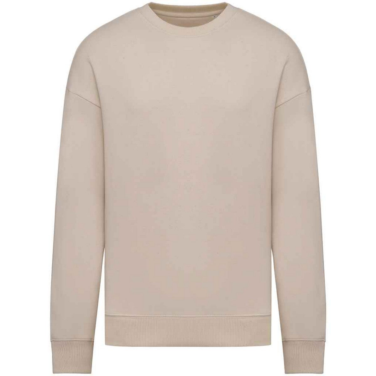 Raw Natural - Front - Native Spirit Womens-Ladies Oversized Sweatshirt