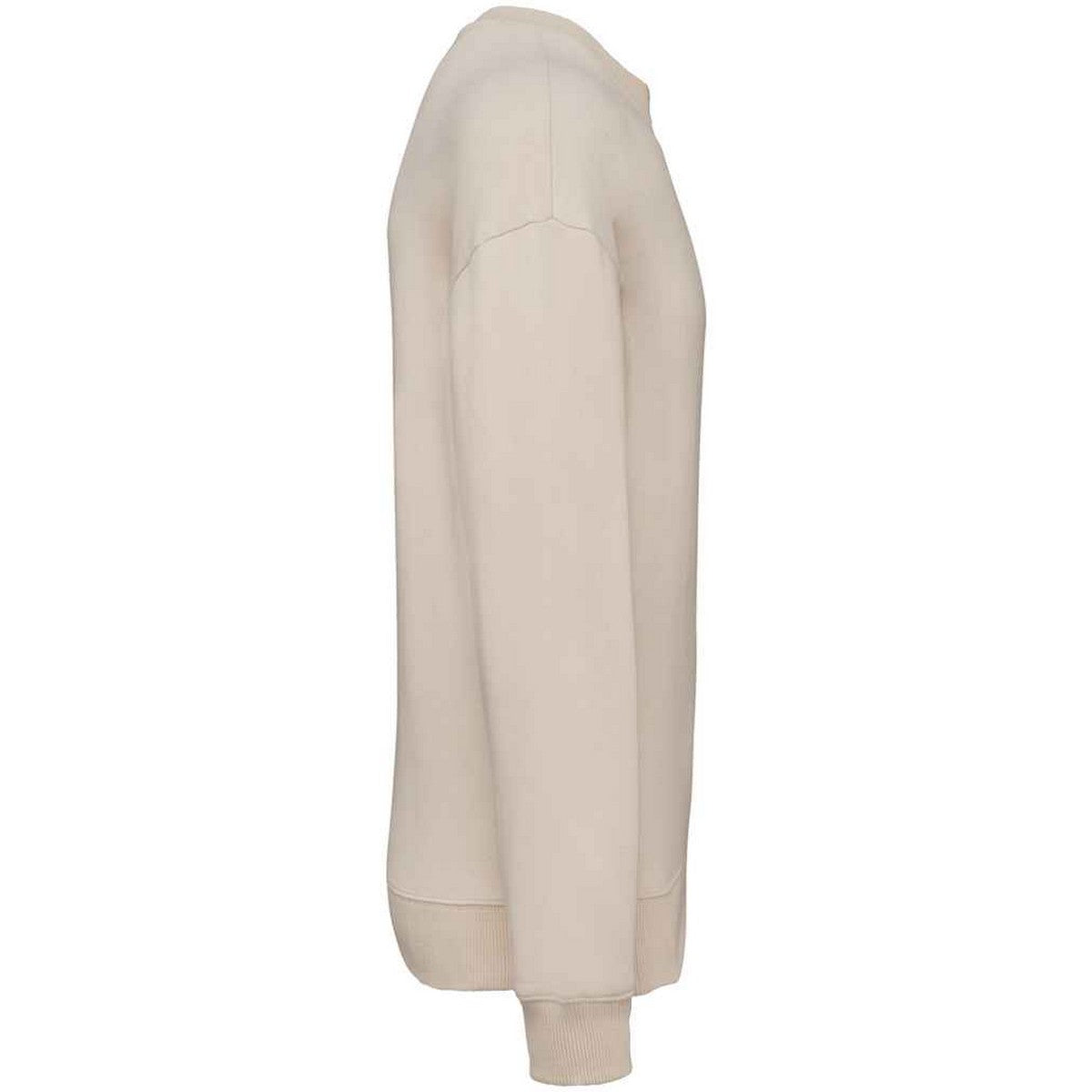 Raw Natural - Side - Native Spirit Womens-Ladies Oversized Sweatshirt