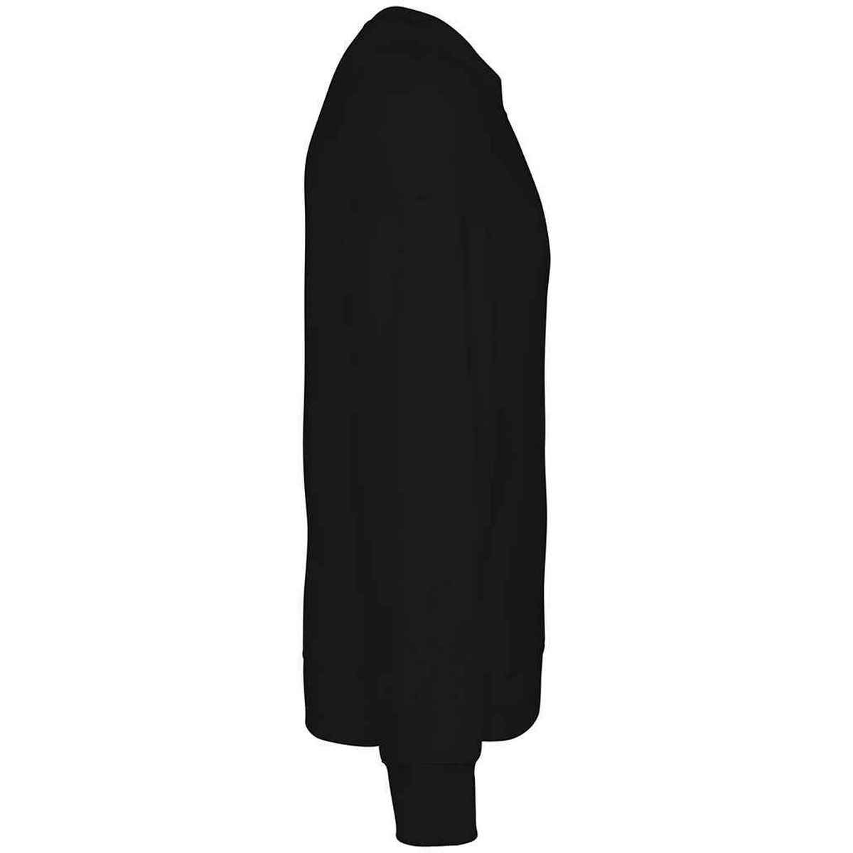 Black - Side - Native Spirit Womens-Ladies Oversized Sweatshirt