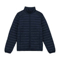 Navy Blue - Front - Native Spirit Mens Recycled Lightweight Padded Jacket